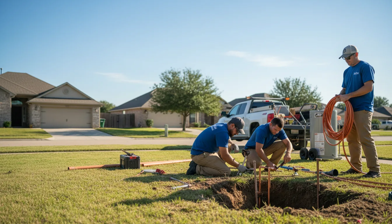 Plumber in Pointblank, TX near me